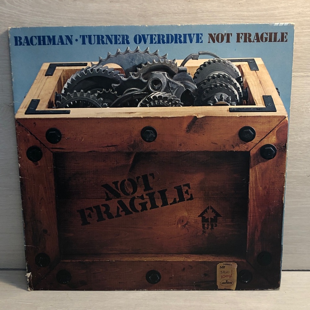 BACHMAN-TURNER OVERDRIVE •Not Fragile•1974 BTO Vinyl Record LP Album See Video
